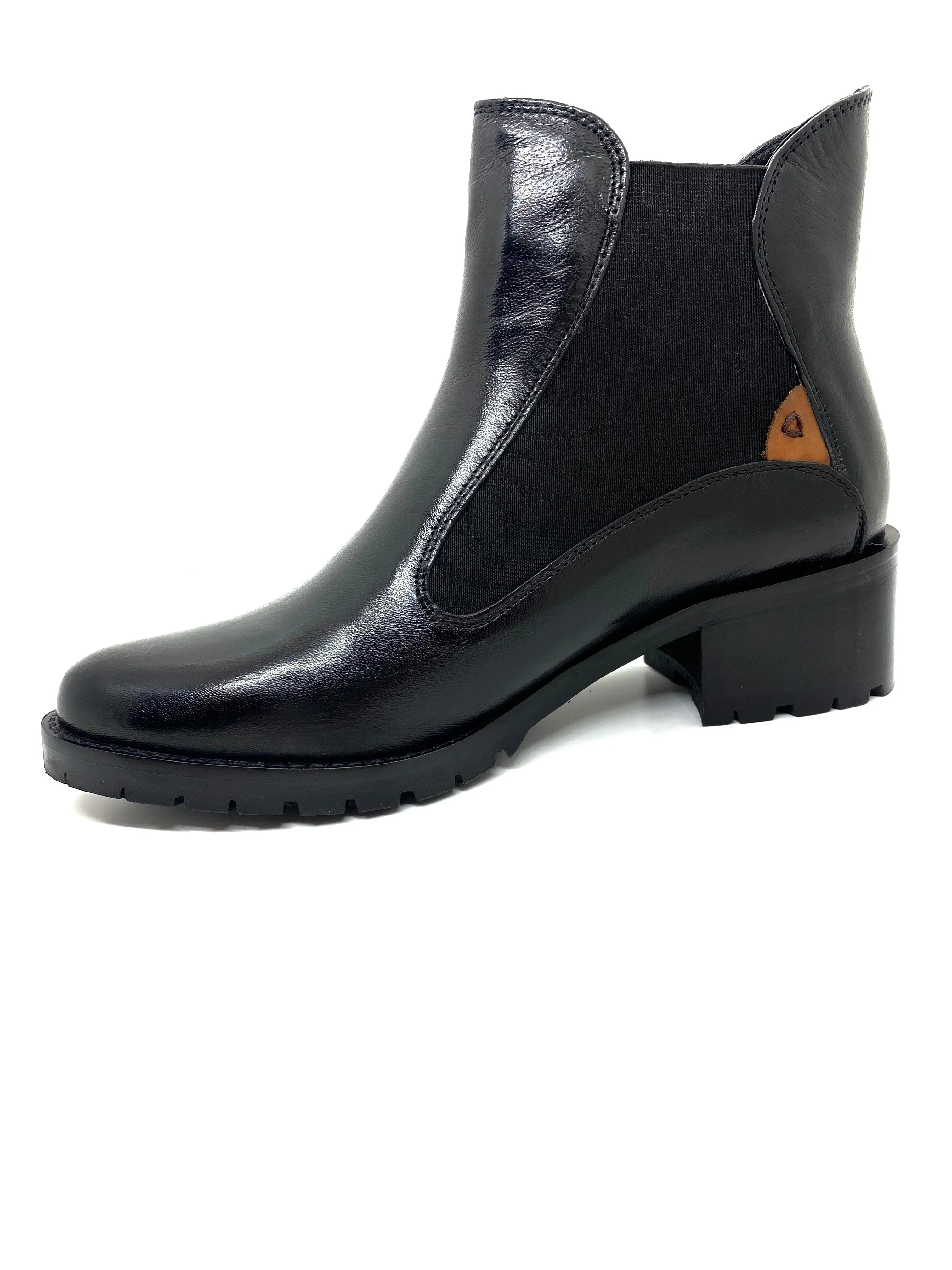 Andare Colien Ladies Block Heel Chelsea Boot