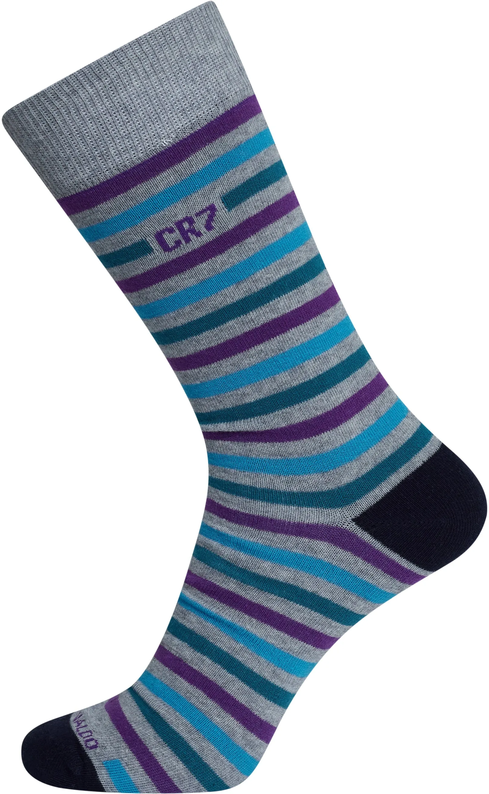 CR7 Men's Cotton Blend 5-Pack Fashion Socks