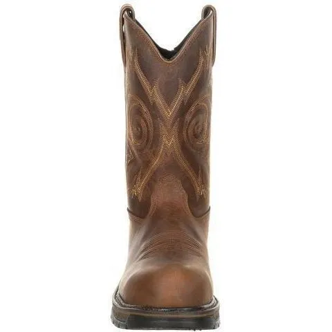 Georgia Men's Carbo-Tec LT Comp Toe WP Wellington Work Boot - GB00239