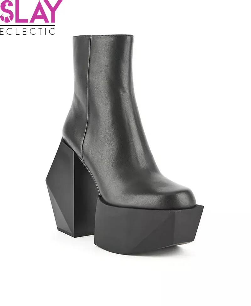 Glamourous High-Impact Stage Boots
