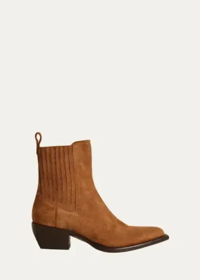 GWF00549F00449655100 Debbie beatles suede ankle boot