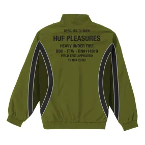 HUF DARTON TRACK JACKET-GREEN