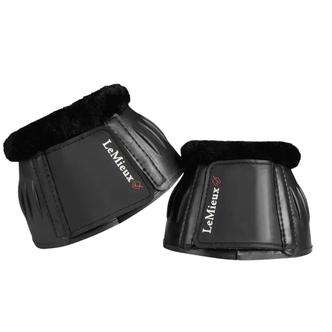 LeMieux Rubber Bell Boots With Fleece