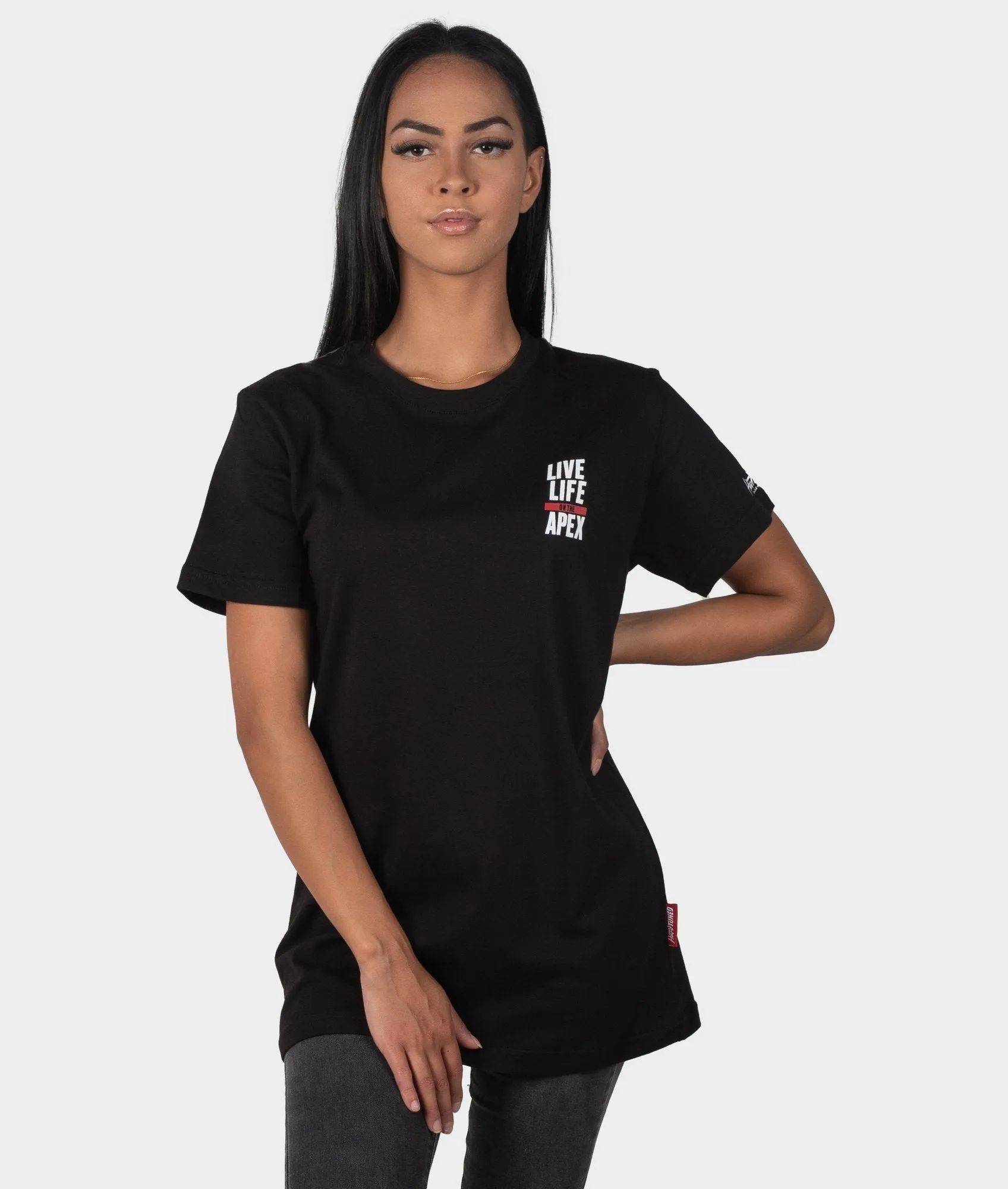 Life on the Apex Tee - Black