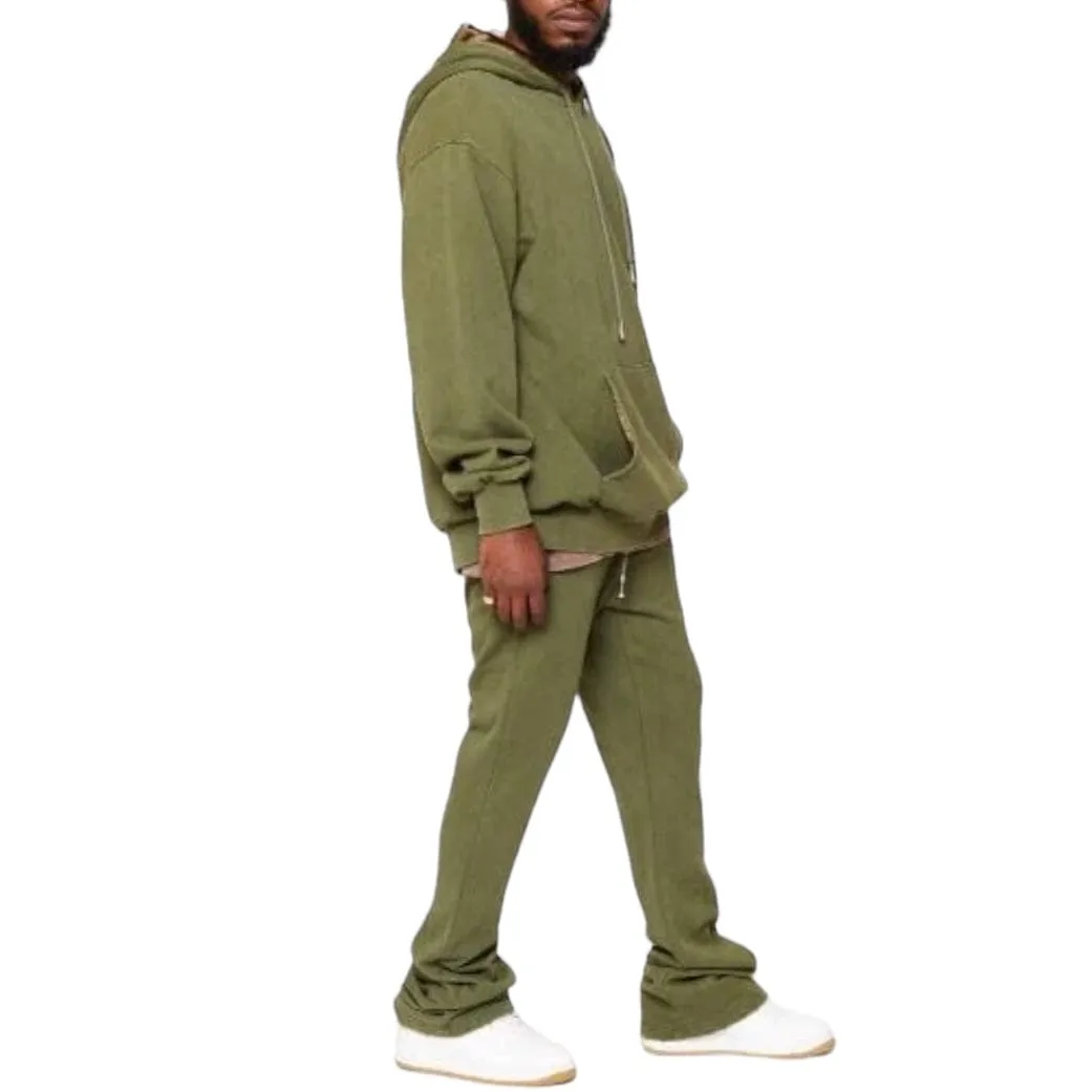 Valabasas "Vala-Ascent" Fleece Set (Vintage Army Green) VLBS90056